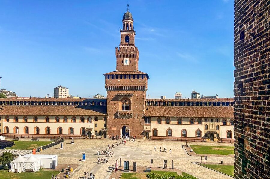 Milan: Sforza Castle Entry Ticket with Digital Audio Guide - A fortress that functions like a museum district
