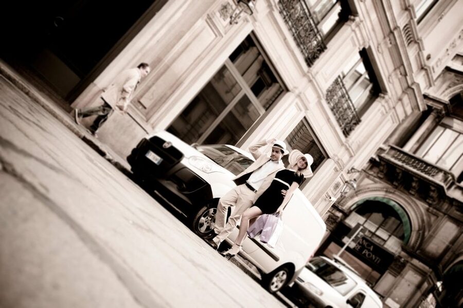 Milan: Slow Tour by Vintage Red Fiat 500 (1 hour, 1 stop) - Key points at a glance