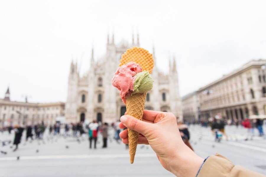 Milan Small Group: Duomo & Rooftop, Castle, Gelato Tasting - Galleria Vittorio Emanuele II shows Milan’s polished side