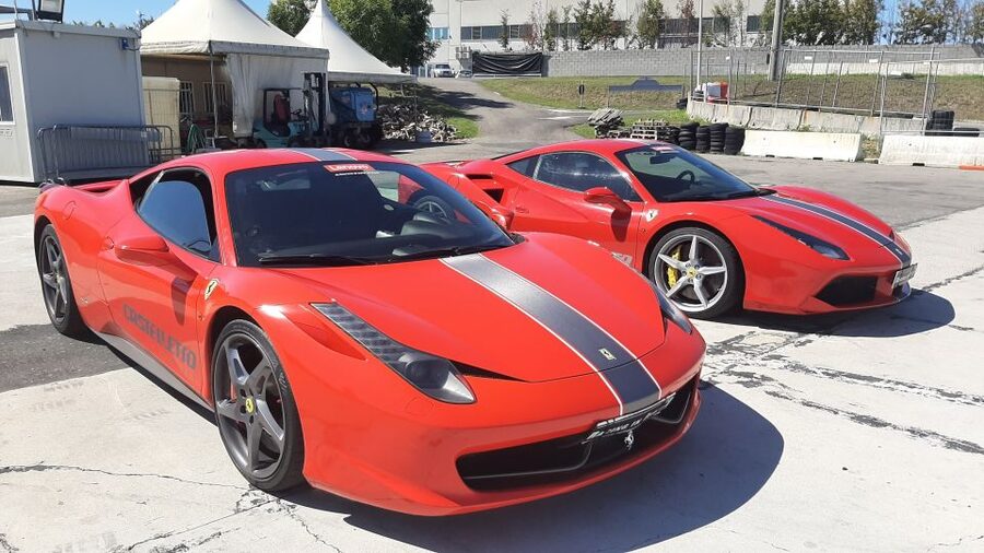 Milan: Test Drive a Ferrari 458 on a Race Track with Video - The briefing before your three laps