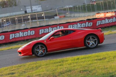 Test Drive a Ferrari 458 on a Race Track with Video
