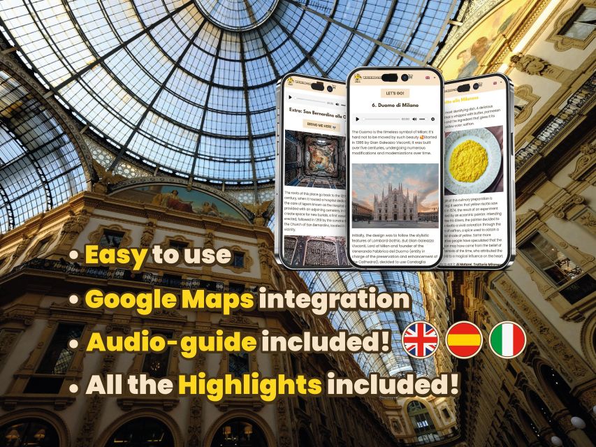 Milano: Digital Guide made by a Local for your walking tour! - Food Advice Gives the Walk a Local Purpose