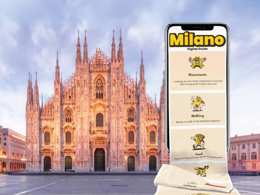 Milano: Digital Guide made by a Local for your walking tour! - Google Maps Keeps the Route Practical