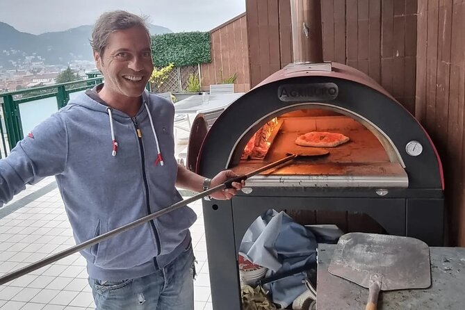 Neapolitan DOC Pizza Class And Cooking in a Wood Oven at a Local's house - The beech-wood oven is part of the lesson