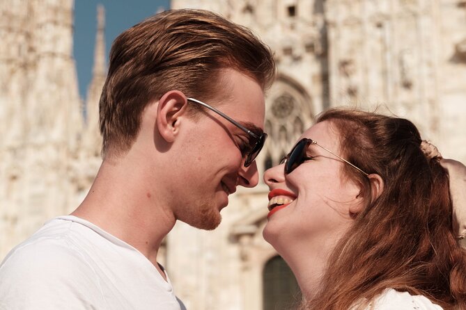 One hour of photo shooting in the center of Milan - How many images you receive