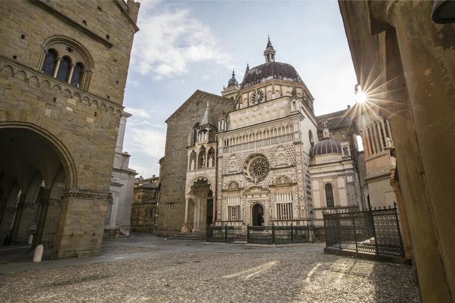 Private Bergamo Top Sights Upper Town Guided Tour - Rocca Castle and the view over Lower Bergamo