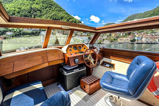 Private Boat Tour on Lake Como - From Laglio to the western shore villas
