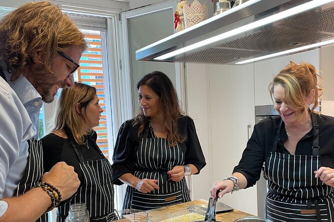 PRIVATE Cooking Class in a Local Home – Pick Your Menu - Sitting down to eat what you made