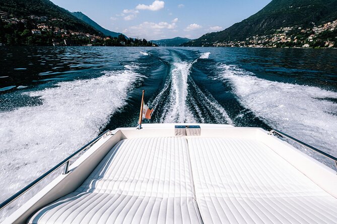 Private Cruise on Lake Como with Luxury Motorboat from 1H to 4H - Laglio and Villa Oleandra