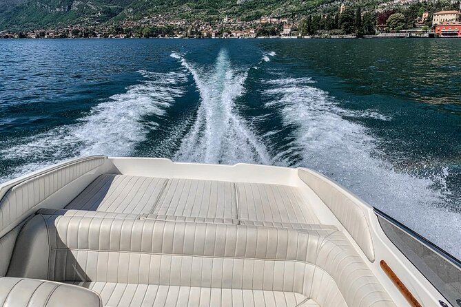 Private guided speedboat cruise on Lake Como from 1H to 4H - Returning through Bellagio and past Villa Melzi