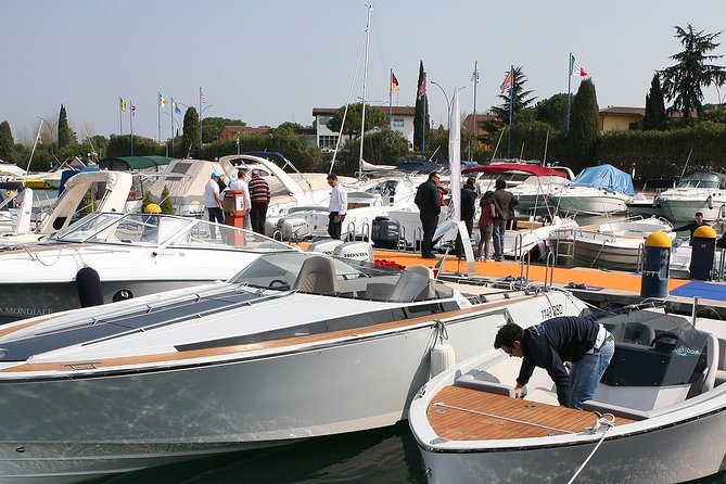Private Romantic Motorboat Tour From Sirmione - Seeing the Sirmione peninsula from the lake