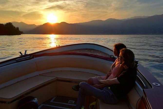 Private sunset cruise with toast - Leaving Salò as the evening light changes