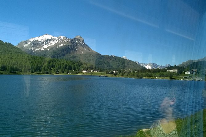 Private tour to Bernina train & Lake Como. Hotel pick-up - An hour in St. Moritz at 1,856 meters