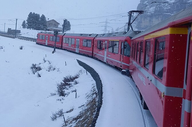 Private tour to Bernina train & Lake Como. Hotel pick-up - Adding Varenna or Lecco on Lake Como