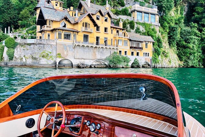 Private Venetian Wooden Boat Tour on Lake Como - Tremezzo and Villa Carlotta