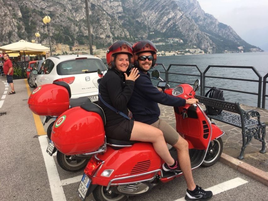 Riva del Garda: Lake Garda self-guided Vespa tour - The high road and the view from above the lake