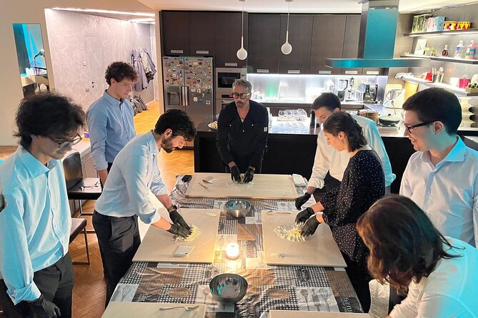 Rockin kitchen : Fresh Pasta lesson with Music Aperitif Dinner - Who will enjoy Rockin Kitchen most