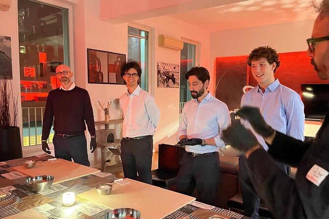 Rockin kitchen : Fresh Pasta lesson with Music Aperitif Dinner - The aperitif pause with piadina romagnola