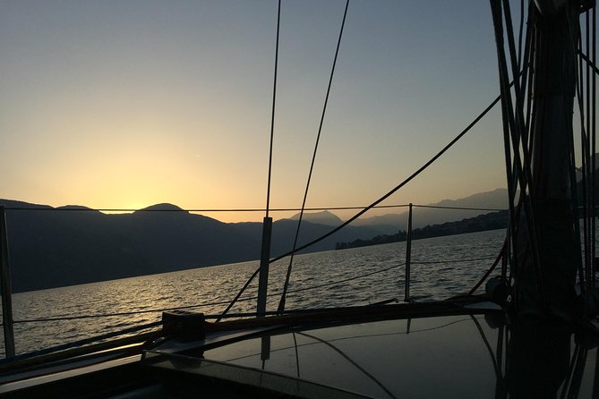 Sailing at Sunset on Lake Como: How to escape from daily routine - Setting out from Malgrate toward Lecco