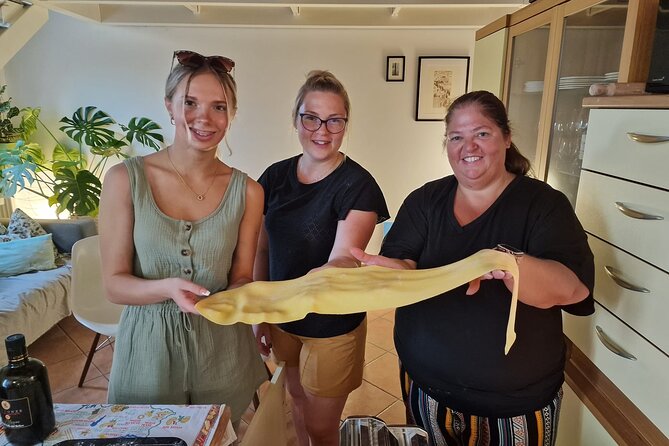 Small Group Cozy Cooking Class in a Typical Milanese Home. - Eating what you made at the shared table
