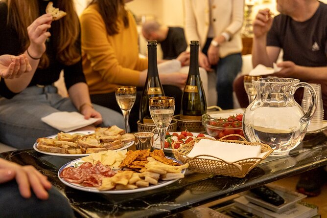 Small group Pasta and Tiramisu class in Como - The welcome: antipasti, drinks, and a little Italian rhythm