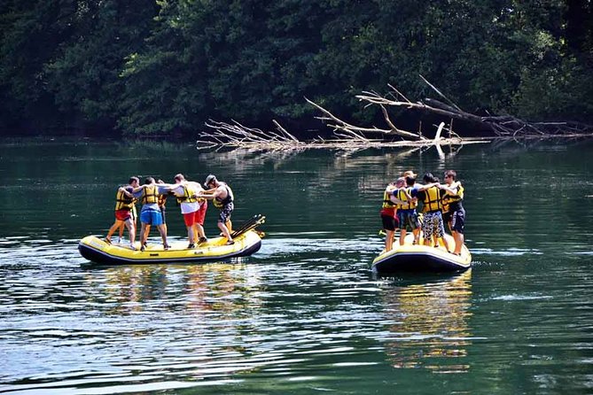Soft Rafting on Adda River - Returning to Villa d’Adda and the Leonardo Da Vinci ferry