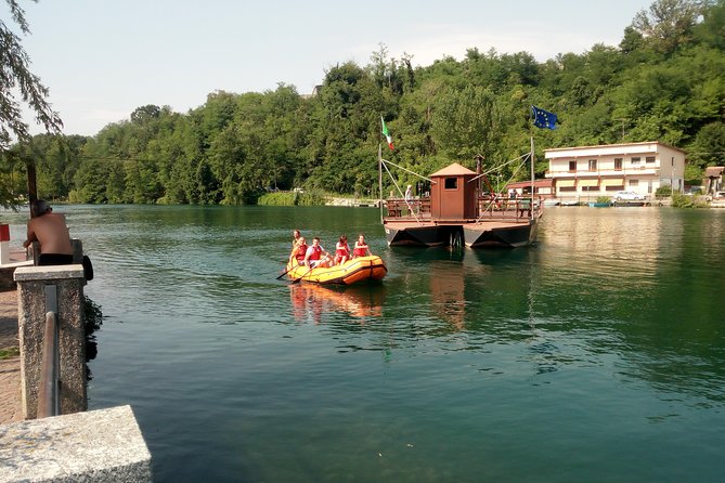 Soft Rafting on Adda River - The transfer to Cisano Bergamasco