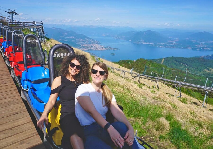 Stresa: Alpyland Alpine Coaster Ride on Mount Mottarone - Getting ready for the 1,200-meter ride