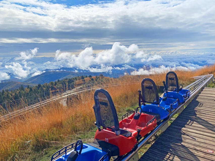 Stresa: Alpyland Alpine Coaster Ride on Mount Mottarone - Summer views and winter atmosphere