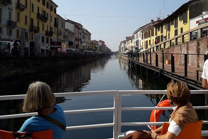 Sunset Navigli Boat Tour in Milan with Optional Aperitivo - The Baroque church beside Naviglio Grande