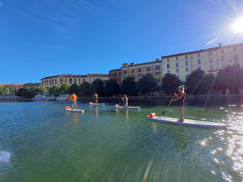 SUPMindfulness on Navigli: wellness experience in Milan - Floating meditation on a SUP board