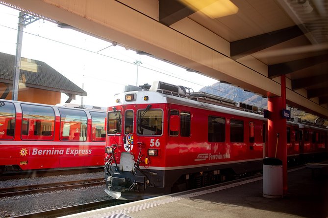Swiss Alps Bernina Red Train and St.Moritz Tour from Milan - Getting Out of Milan Before 8 a.m.