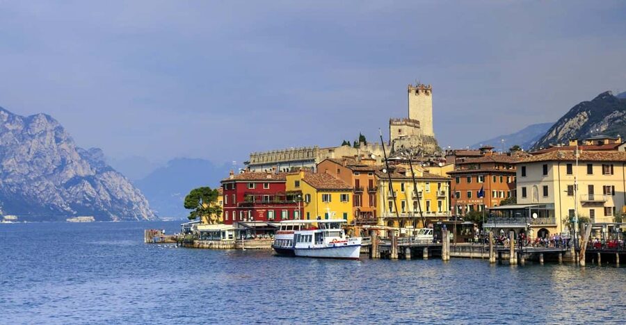 The Original Lake Garda Tour, Boat Trip-Tour from South - The Boat From Limone to Malcesine