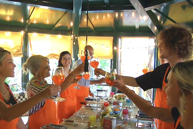 The secrets to Learn Fresh Pasta & Gelato in a Glam Home - Rolling tagliatelle and tasting tomato sauce