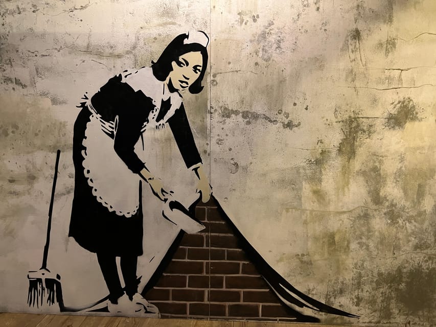 THE WORLD OF BANKSY. THE IMMERSIVE EXPERIENCE - MILANO VARESINA 204 - What you are actually seeing at Varesina 204
