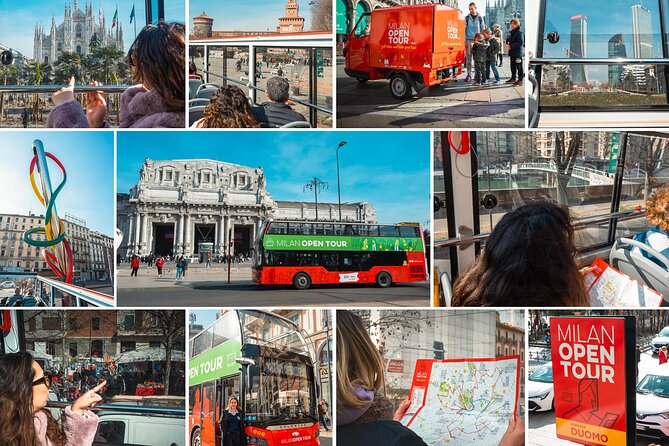 Tour of Milan by open bus, valid for 3 days - What the audio guide can and cannot do