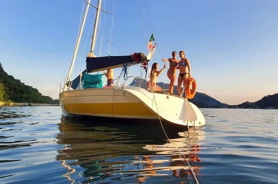 Valmadrera: Lake Como Sailing Trip with Prosecco and Snacks - Swimming, steering, and time to slow down