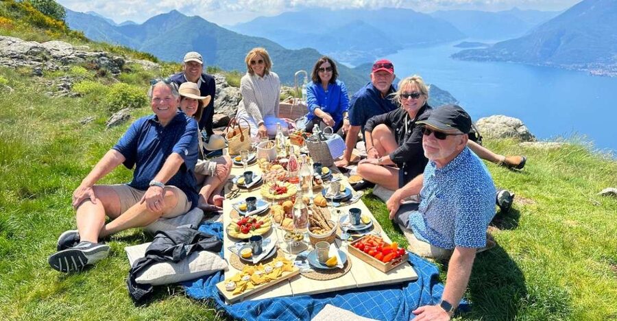 Varenna: Picnic Experience in the Italian Alps - A short forest walk with a big payoff