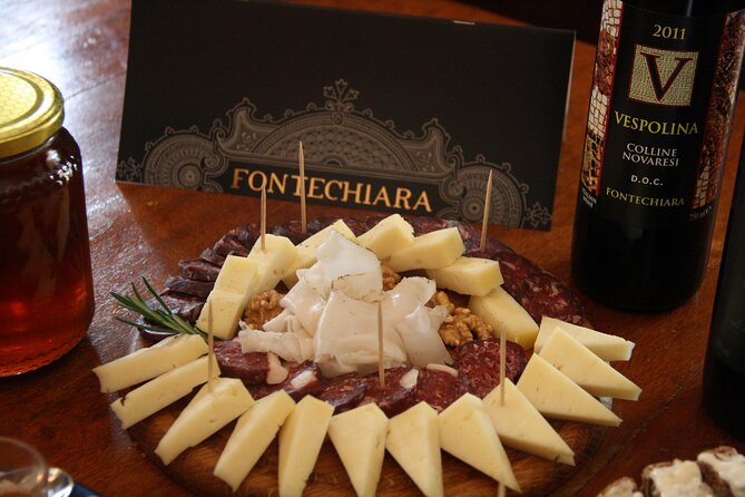 Winery Visit and Tasting of 2 D.O.C.Wines Fontechiara - Nebbiolo DOC and Vespolina DOC in the glass
